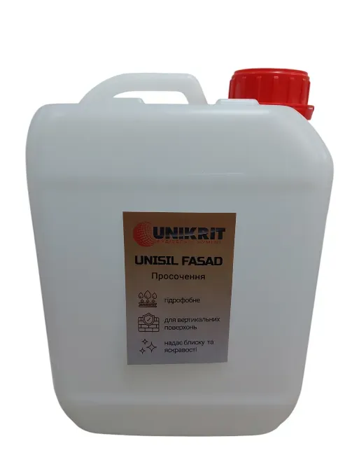 Просочення-зміцнювач Unikrit Unisil fasad 20кг Харків - фото 1