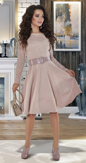 Замшевое платье (46) Киев - изображение 2