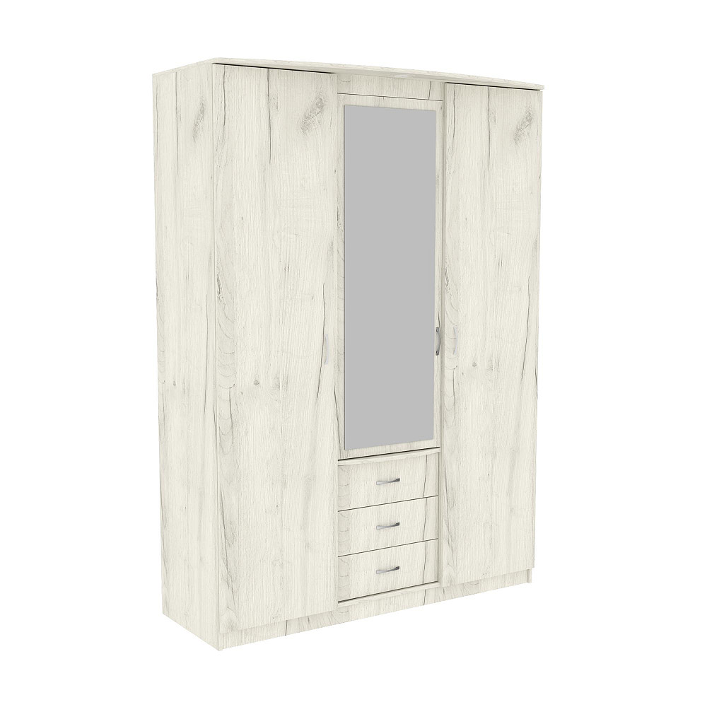 Шафа Діана, Дуб Крафт Білий, 1500х650х2100 Львів - фото 1