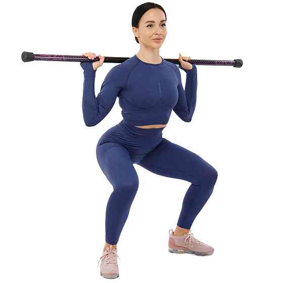 Палка гимнастическая 3-х секционная Бодибар Zelart 9994-8 вес 8 кг Киев