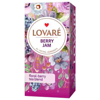 Чай Lovare "Berry Jam" 24х1.5 г (lv.72748) Вінниця