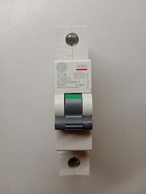 Автоматичний вимикач G101C10 C10 1P Луцк - изображение 1