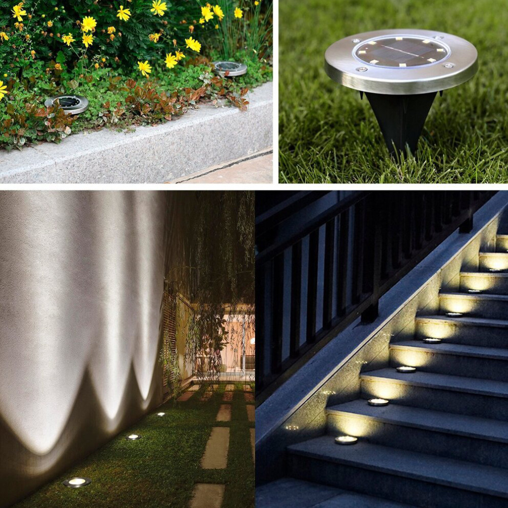 Уличные светильники на солнечной батарее 4шт,Solar Disk SBR Киев - изображение 2