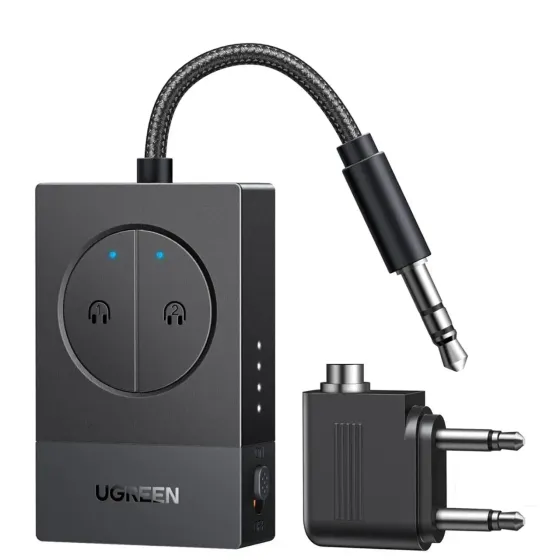 Трансмітер Bluetooth адаптер для авто Ugreen BT305, AUX 3.5 мм Луцк