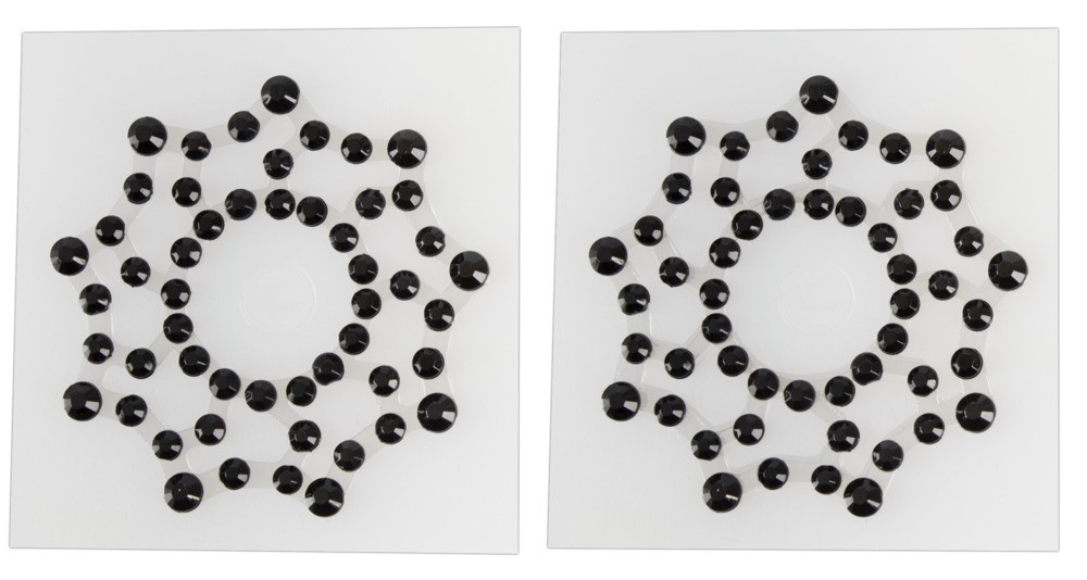 Украшение для сосков - Cottelli Collection Nipple Stickers Star Sex Aura Киев - изображение 4