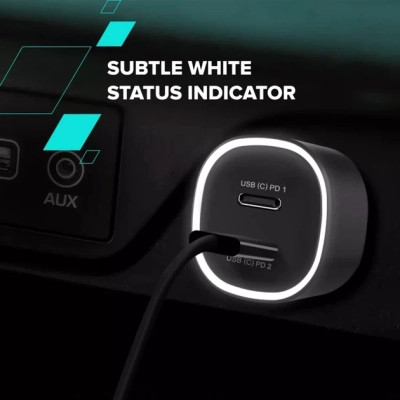 Зарядное устройство Canyon 2xUSB-C PD60W black (CNE-CCABR3CC) Винница - изображение 9