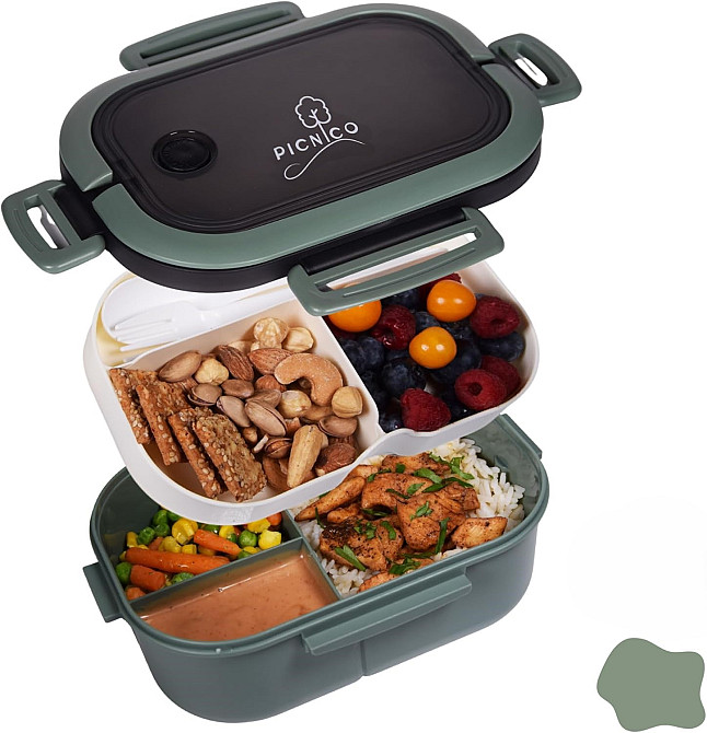 Ланч бокс з роздільником Picnico Луцьк - фото 1