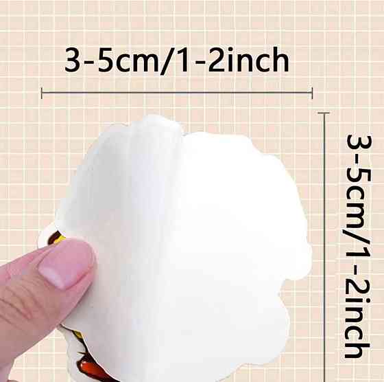 Набор виниловых стикеров с иллюстрированными девушками, 65 шт, 3–5 см Киев