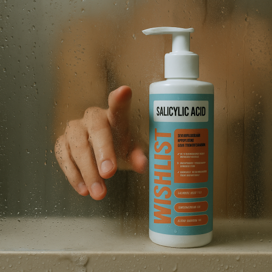 Гель для душу з саліциловою кислотою Shower Gel Salicylic Acid Wishlist 200 мл Вінниця