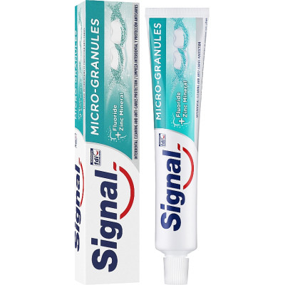 Зубна паста Signal з мікрогранулами 75 мл (5900300045709) Вінниця - фото 4