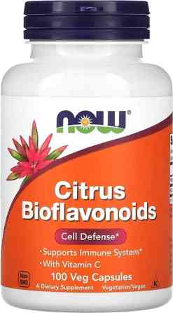 Цитрусовые биофлавоноиды с витамином С Now Foods Citrus Bioflavonoid 700 мг 100 капс Киев