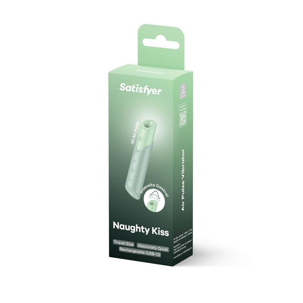 Вакуумный стимулятор клитора Naughty Kiss, Satisfyer (Германия) Sex Aura Киев - изображение 5