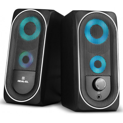 Акустична система REAL-EL S-110 USB Black Вінниця - фото 7