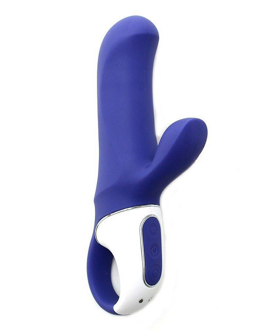 Потужний вібратор-кролик Satisfyer Vibes Magic Bunny, два мотори, литий силікон, 12 режимів роботи Sex Aura Київ - фото 1