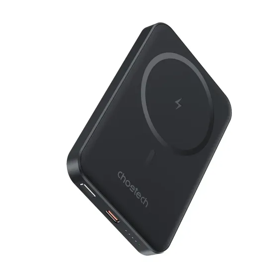 Повербанк 5000mAh Choetech B709 Black PD3.0 бездротова магнітна зарядка (43-00148) Київ