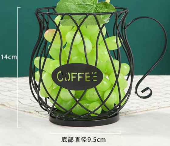 Ваза для фруктов Viva Lacy Mug Black (6983941) Киев