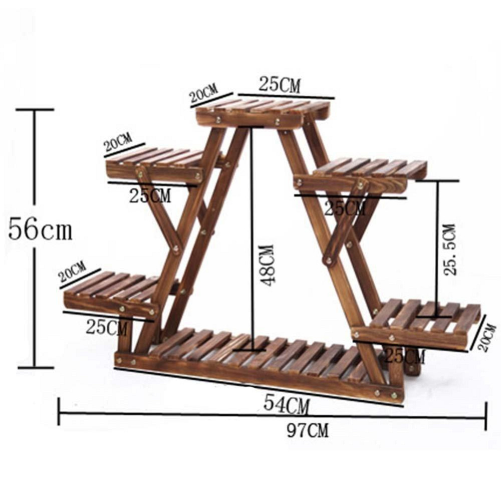 Підставка для квітів "Тулуза" на коліщатках мокко Миколаїв - фото 2