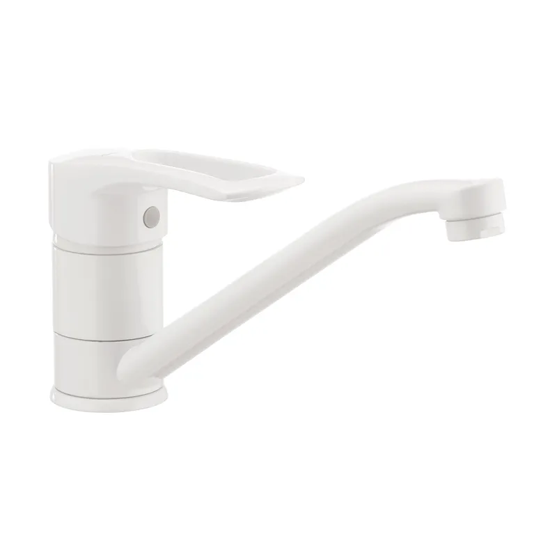 Кухонний змішувач Haiba Hansberg 004 білий HB0182 Харків - фото 1