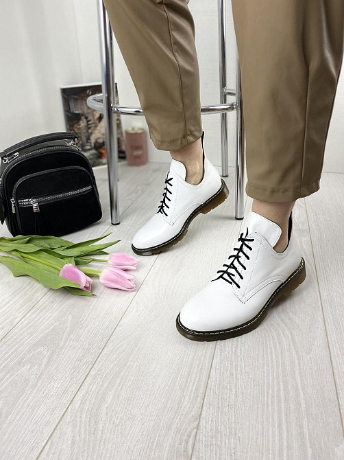 Sothby 's Туфлі жіночі Sothby 's M-373 білі (весна-осінь, шкіра натуральна) (3110) Коломия - фото 6