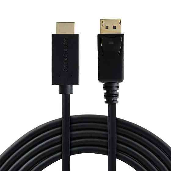 Кабель DisplayPort до HDMI 4K 1.8м позолочений Київ