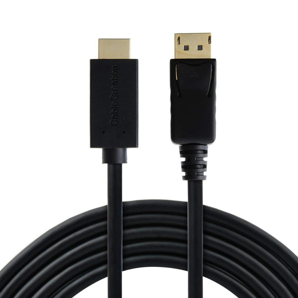 Кабель DisplayPort до HDMI 4K 1.8м позолочений Київ - фото 1