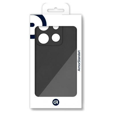 Чехол для мобильного телефона Armorstandart Matte Slim Fit Tecno POP 7 (BF6) Camera cover Black (ARM67817) Винница - изображение 2