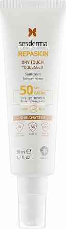Сесдерма Солнцезащитный крем-гель SPF 50 SesDerma Repaskin Dry Touch Facial SPF 50, 50 мл Днепр