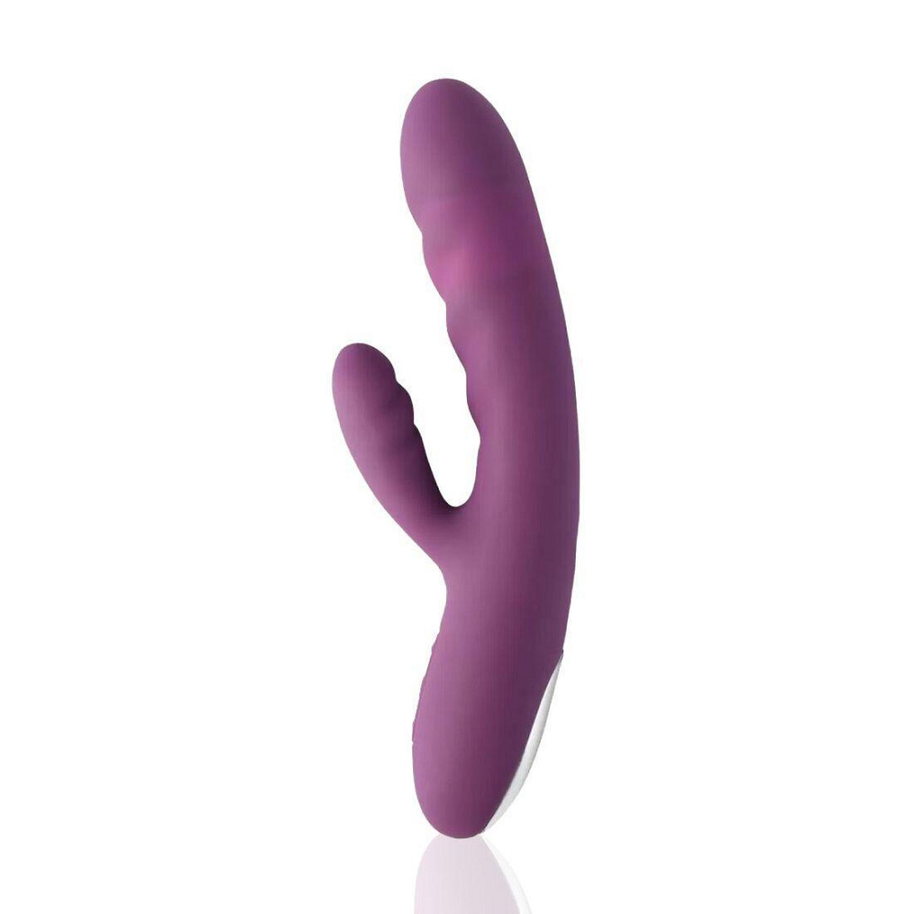 Вибратор-кролик Svakom Avery Lilac с двигающимся стволом, движение вперед-назад Sex Aura Киев - изображение 1