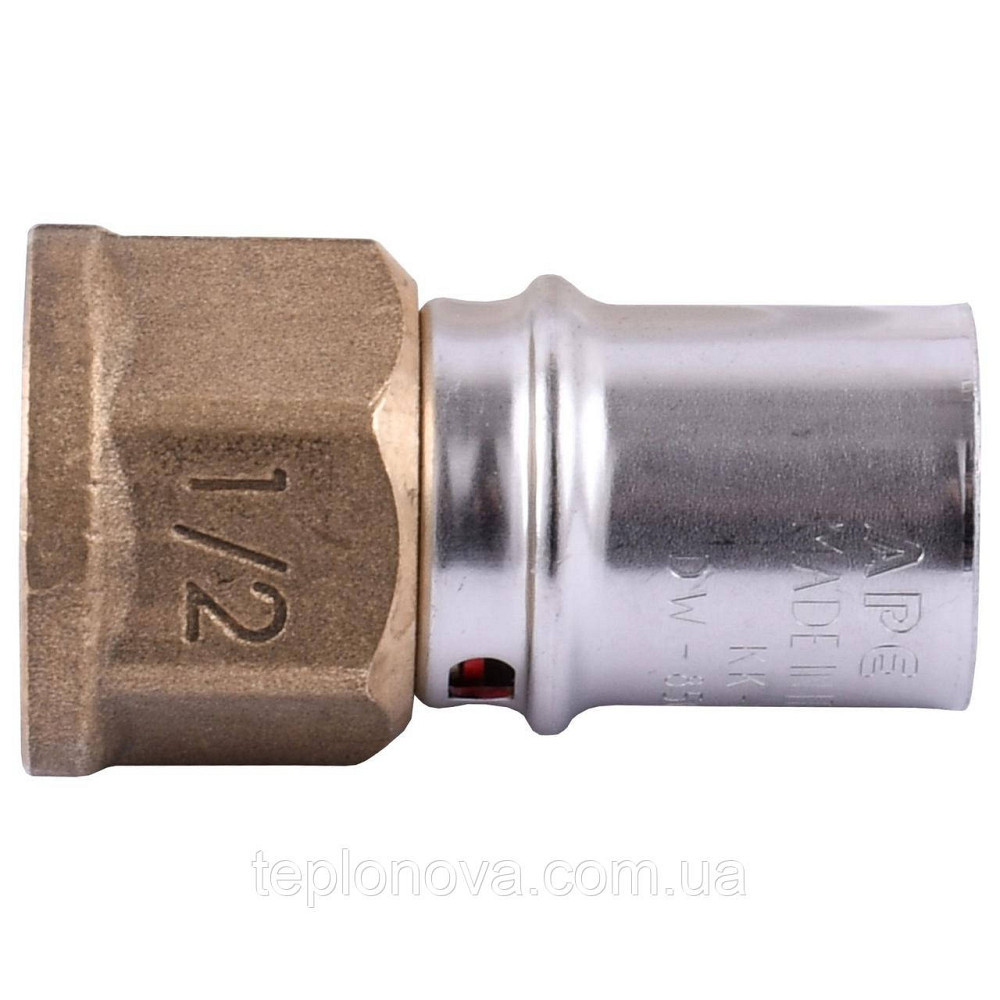 Муфта с внутренней  резьбой пресс APE AP 102 1/2″х20 ITALY Черновцы - изображение 1