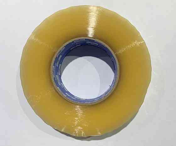 Клейкая лента упаковочная прозрачная MUSTANG 45мм х 400м Ровно