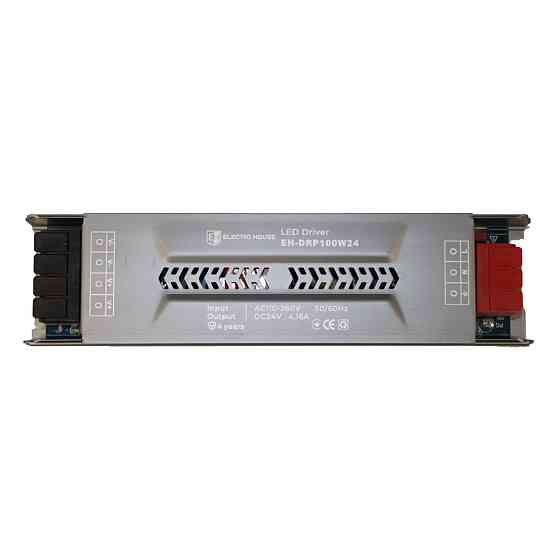 LED драйвер 100 Вт 24 В, серия IP20 Pro, гарантия 4 года Днепр