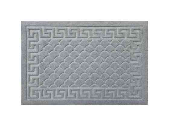 Коврик 40*60см с тиснением No2 Velour Grey ТМ BONA DOMUS Киев