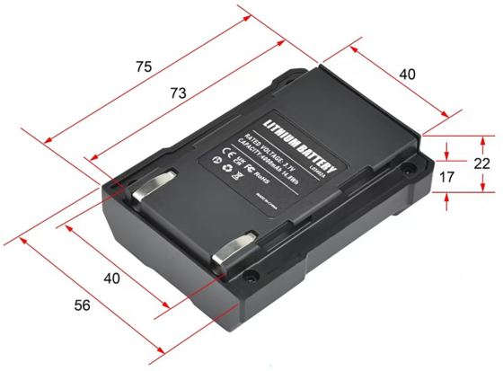 Стрічка липка двостороння 6008F- 8мм*0,8*2м/червона Одеса