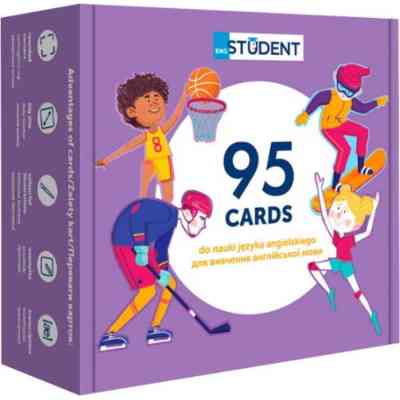 Навчальний набір English Student Картки для вивчення англійської мови МОН Спорт і дозвілля + аудіо, українська (591225924) Вінниця