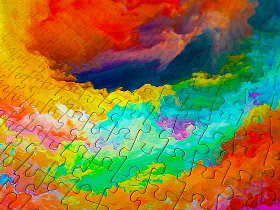 Пазл Барвистий градієнтний вихор - Colorful Gradient Swirl (Enjoy-1236) Киев