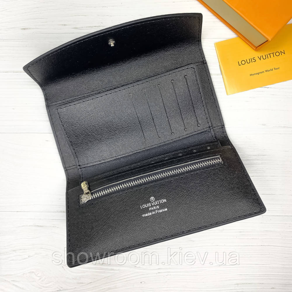 Женский вместительный кошелек ЛВ (20005-1) grey Киев - изображение 6