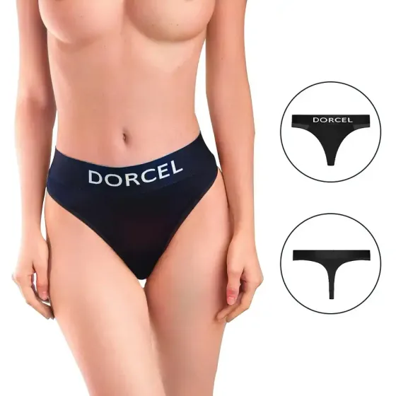 Трусики з кишенею для вібратора Dorcel PANTY LOVER M Львів