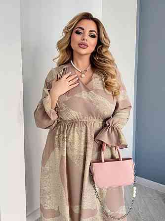 Жіноча елегантна романтична максі-сукня софт Одеса