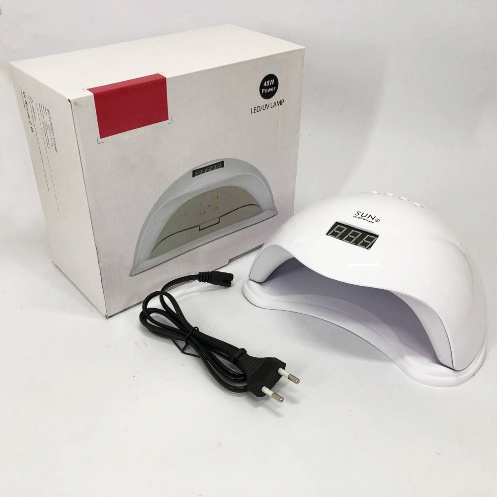 Лампа для сушіння гель-лаку вдома Sun, Якісна лампа для сушіння нігтів Лед гель-лаку VZ-19 Львів - фото 3