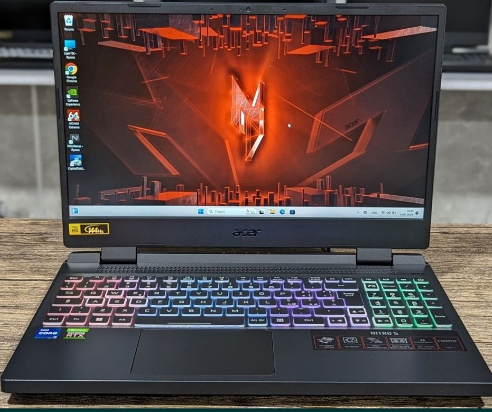 Ноутбук: ASER NITRO 5/144Hz./i5-12500H/ 16Gb./512SSD/ RTX 3070Ti. Киев - изображение 4