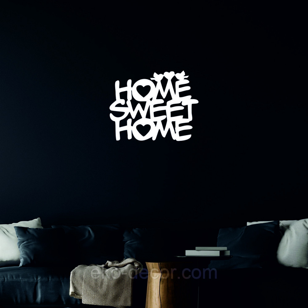 Декоративное настенное Панно «Нome sveet home», Декор на стену 50*39 cм, Белый Киев - изображение 9