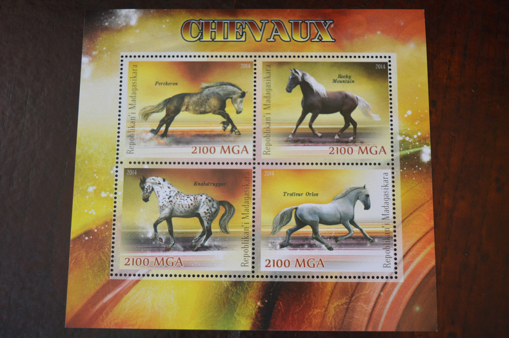 Мадагаскар. Фауна. Личности. Блок. (А-35) Полтава - изображение 1