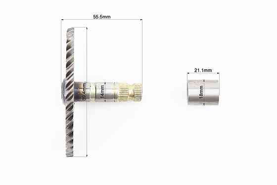 Півмісяць кікстартера 56мм із втулкою Киев
