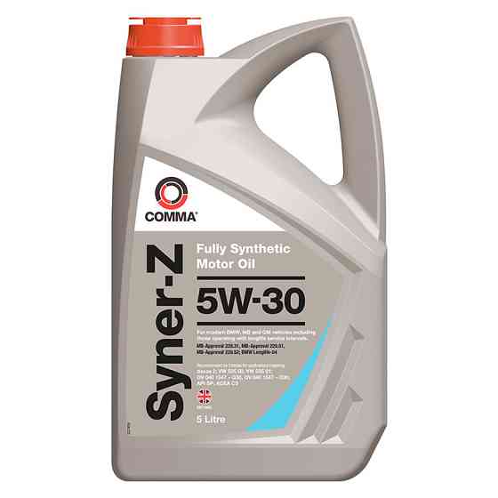 Моторное масло Comma Syner-Z 5W-30 5л Львов