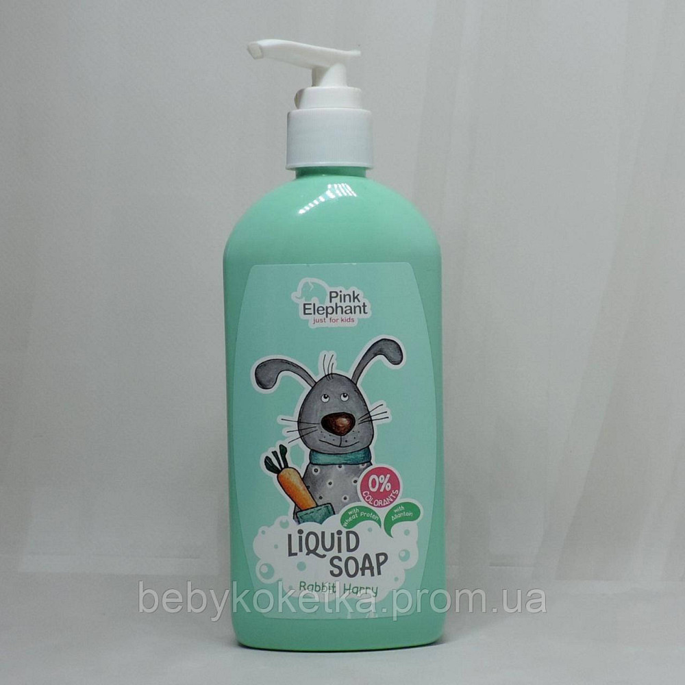 Дитяче крем-мило для рук з екстрактом пшеничного протеїну Pink Elephant just for kids 250мл. Львів - фото 1