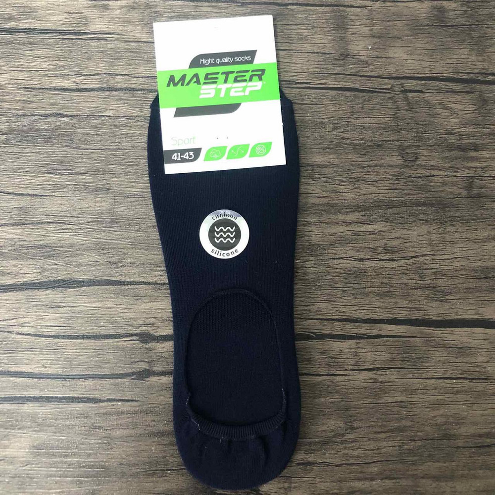 Мужские следы однотонные с силиконовой пятой Master Step 38-46 р. в ассорт. Черновцы - изображение 7