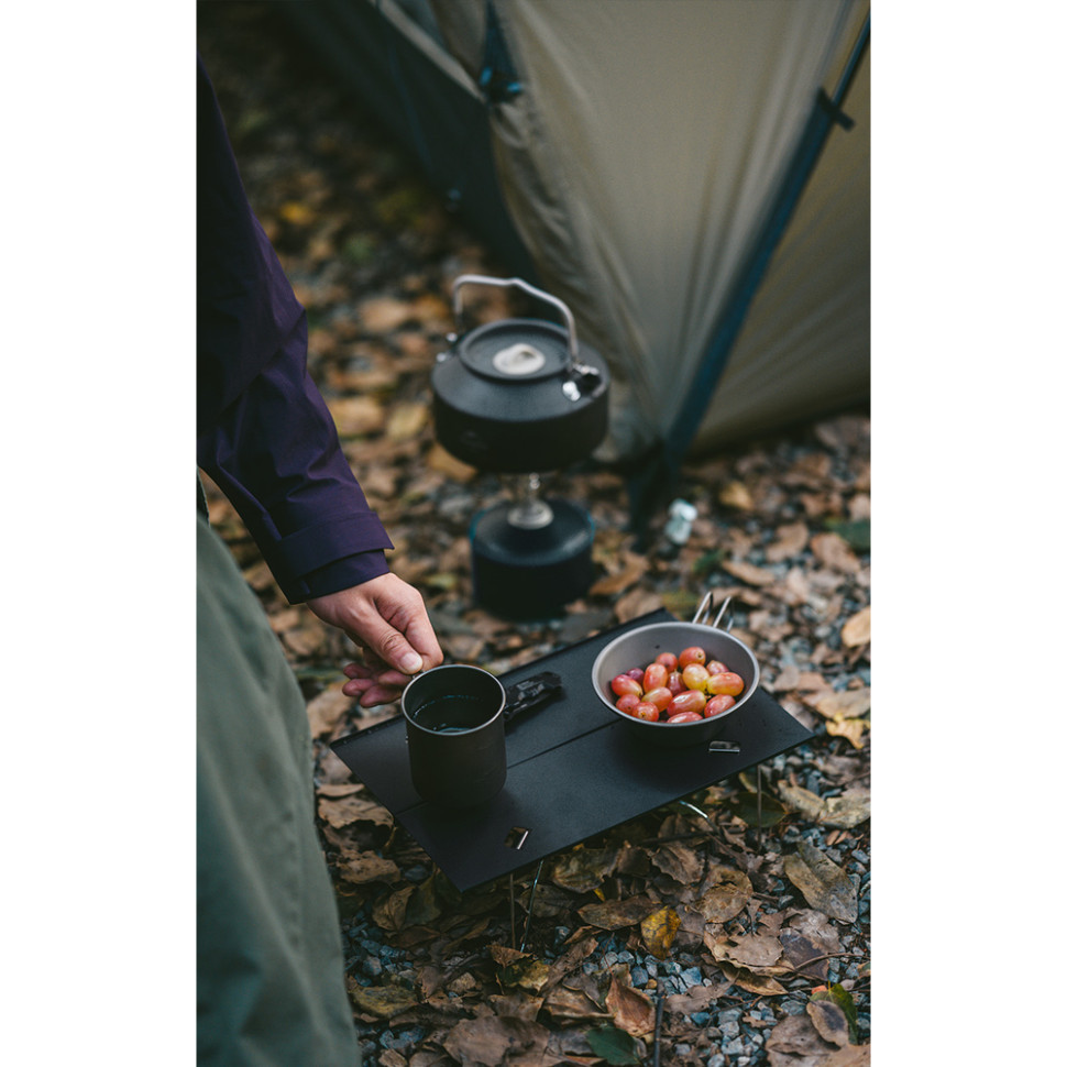 Складаний стіл Naturehike CNK2450JJ024, 31х21 см, алюміній, чорний Київ - фото 4