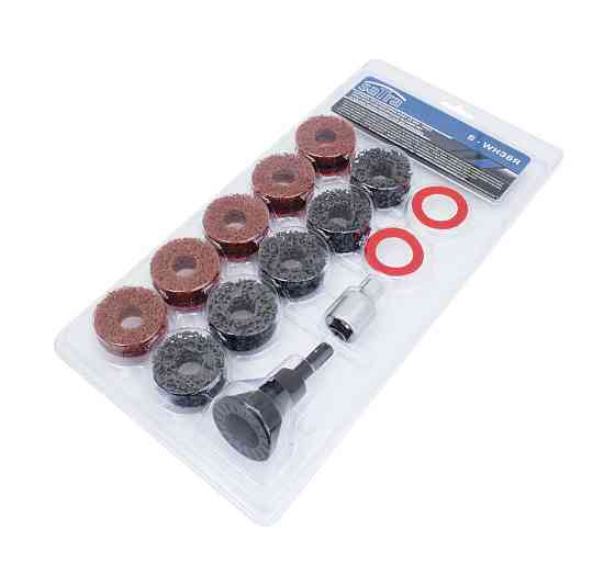 Набір насадок для чищення шпильок маточини 14 од. SATRA S-WH38R Чернігів