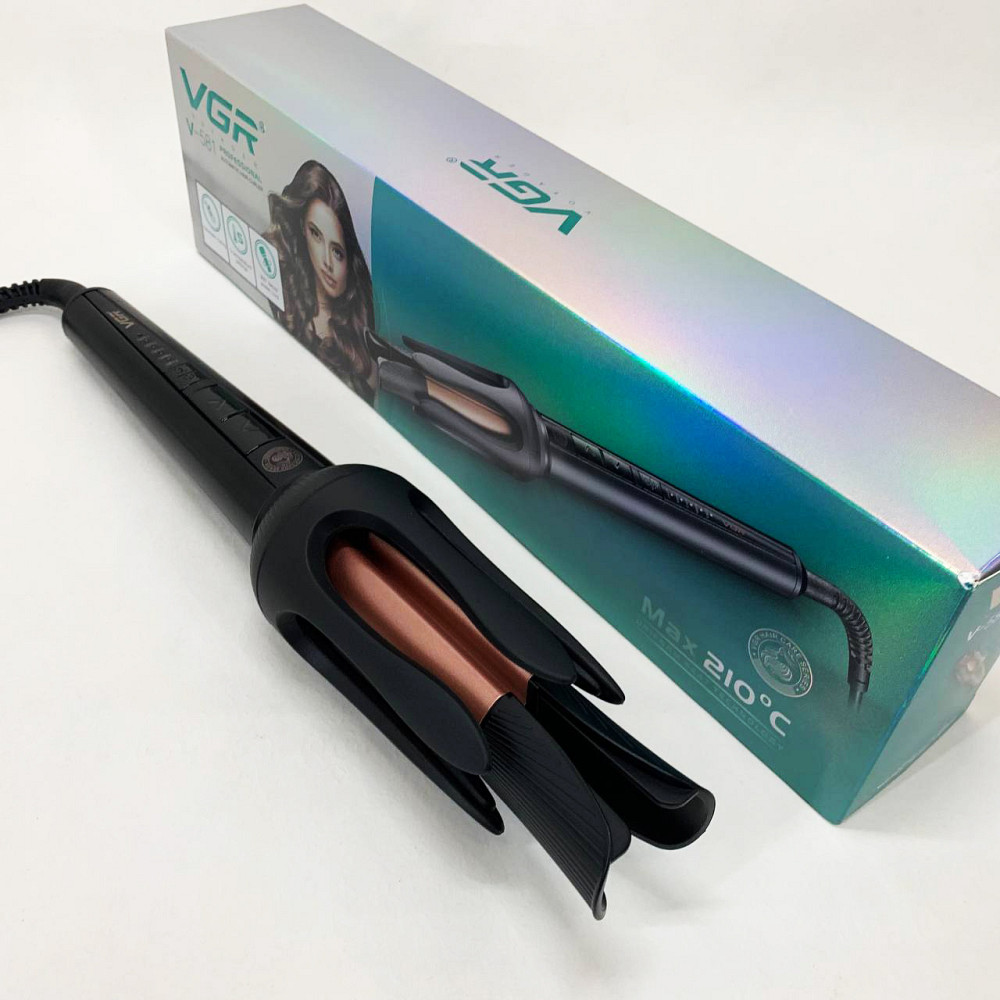 Плойка для волос хорошая VGR, Утюжок для завивки волос Современные щипцы завивки CU-65 Львов - изображение 8