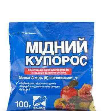 Мідний купорос 100 г O. L. KAR Вінниця